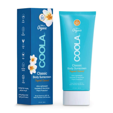 Crème solaire classique  pour le corps- Noix de coco tropical FPS 30