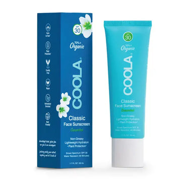 Lotion solaire classique pour le visage- concombre FPS 30