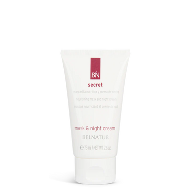 Masque nourrissant et crème de nuit Secret
