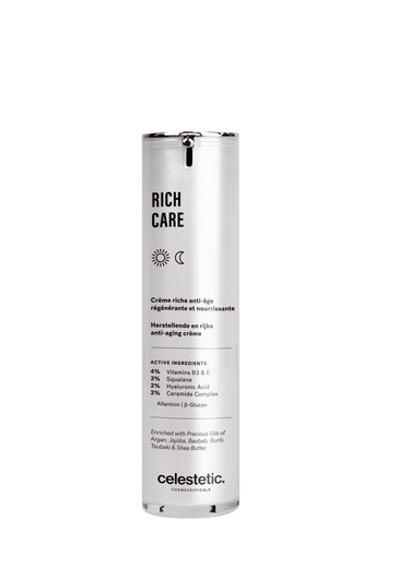 Crème anti-âge régénérante Rich Care CELESTETIC 50 ML