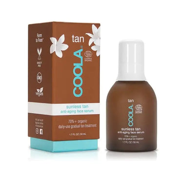Sérum auto-bronzant anti-âge pour le visage